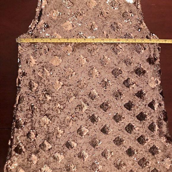 ZARA Sequined Mini Dress, with “reversible sequins” - Picture 9 of 12